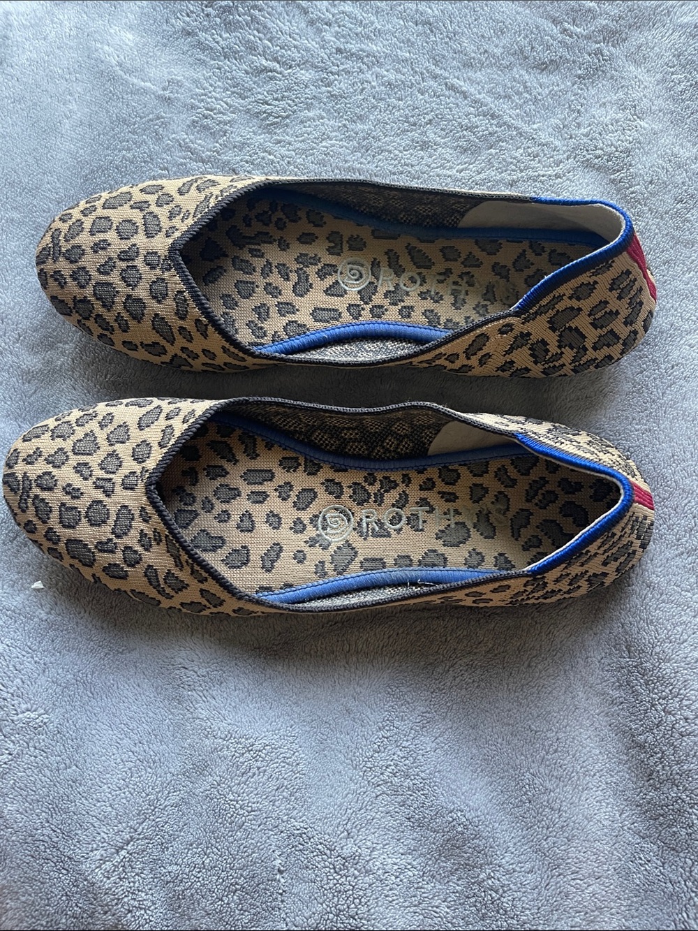 Rothy’s leopard print flats